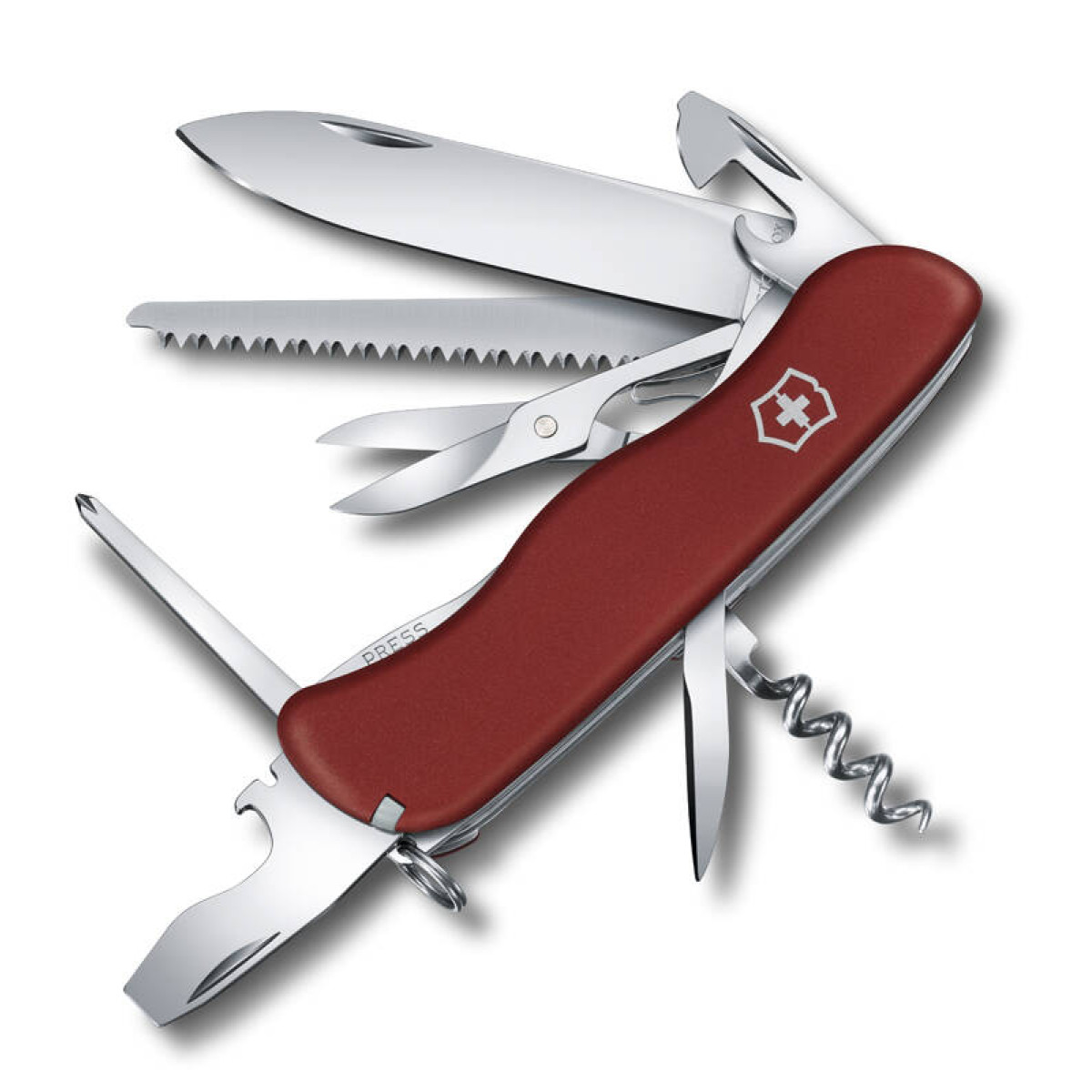 Нож Victorinox Outrider, 111 мм, 14 функций, красный 1
