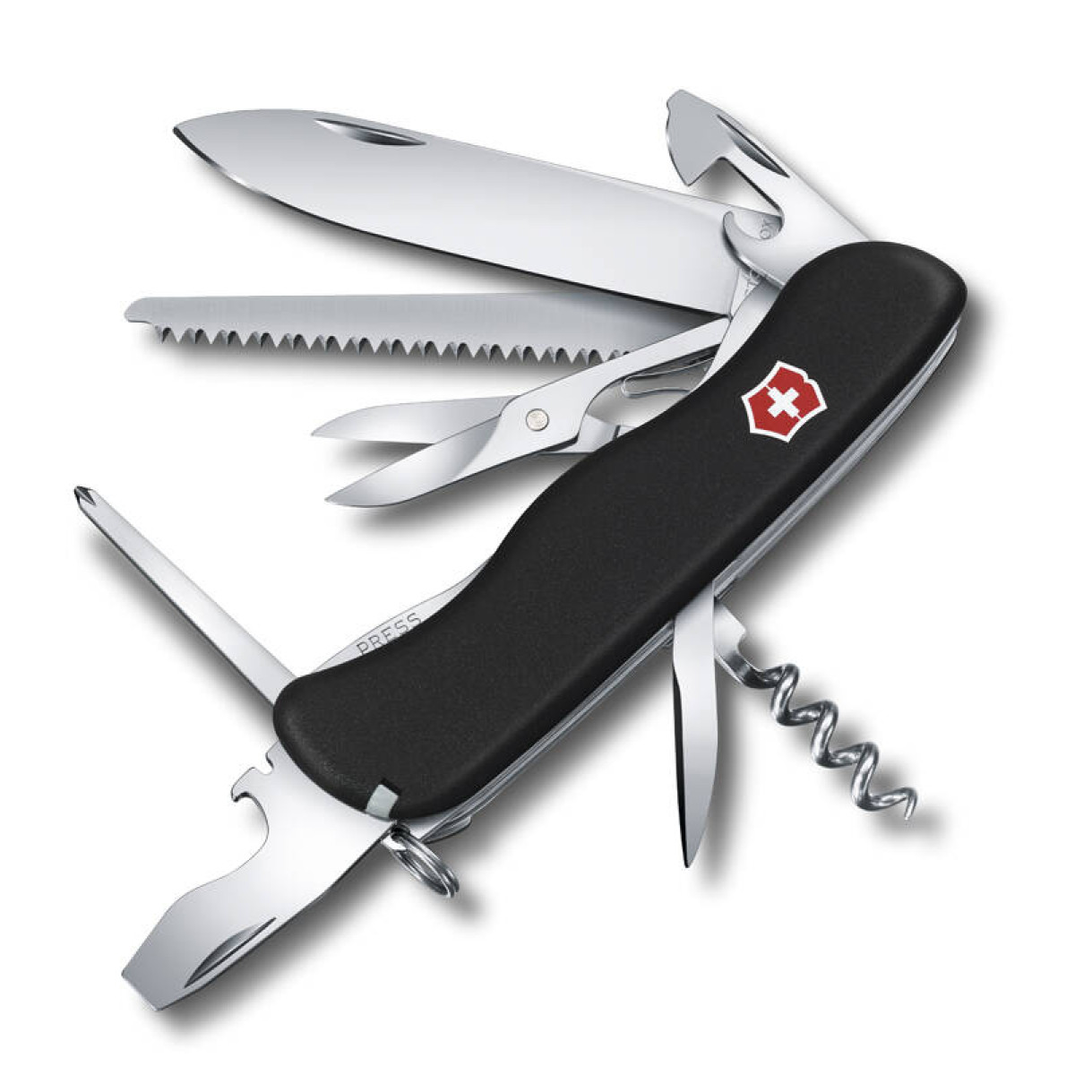 Нож Victorinox Outrider, 111 мм, 14 функций, черный 1