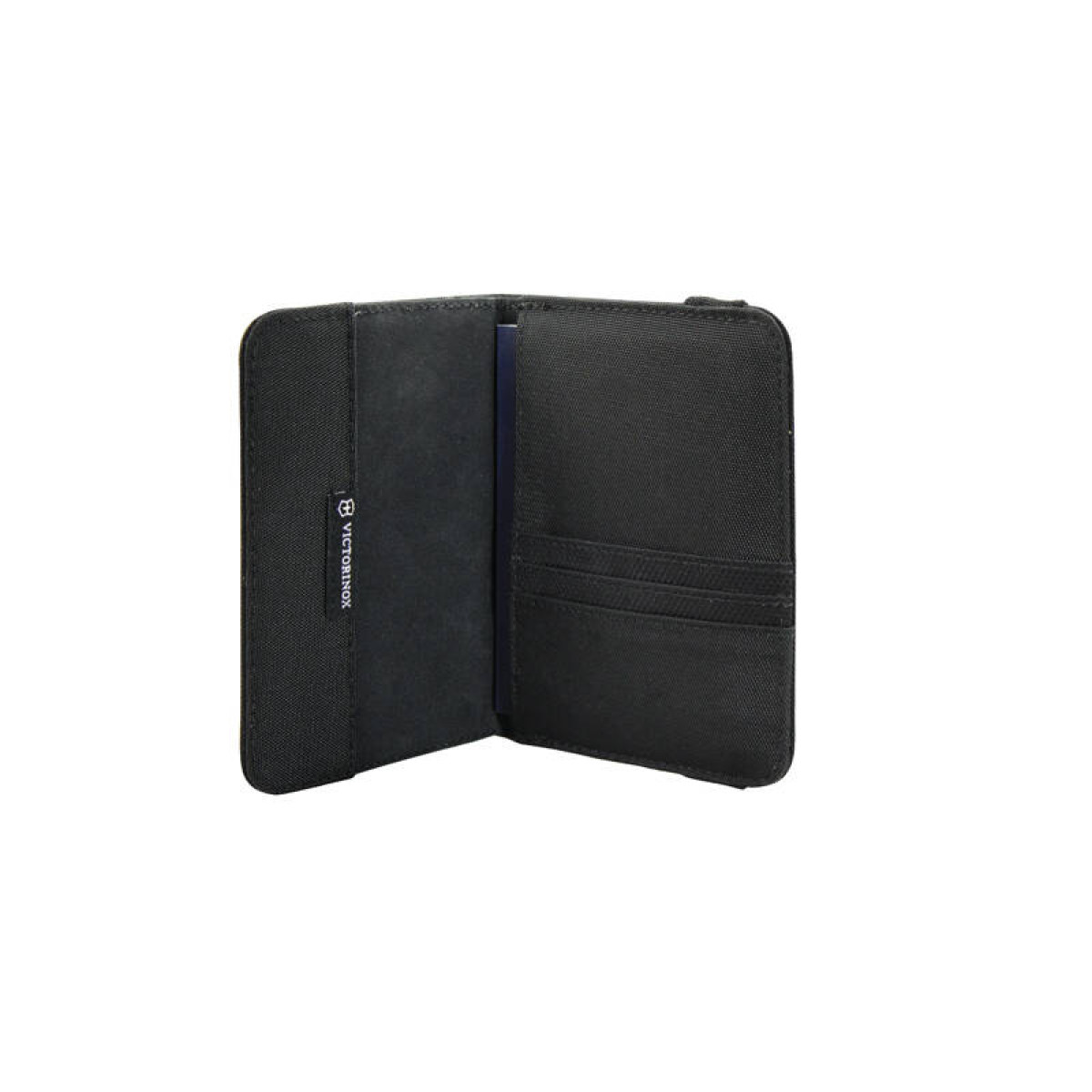 Обложка для паспорта Victorinox, с защитой от сканирования RFID, чёрная, 10x1x14 см 3