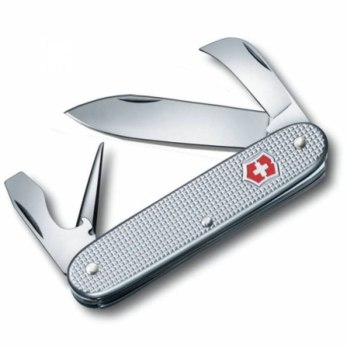 Нож Victorinox Pioneer, 93 мм, 6 функций, серебристый
