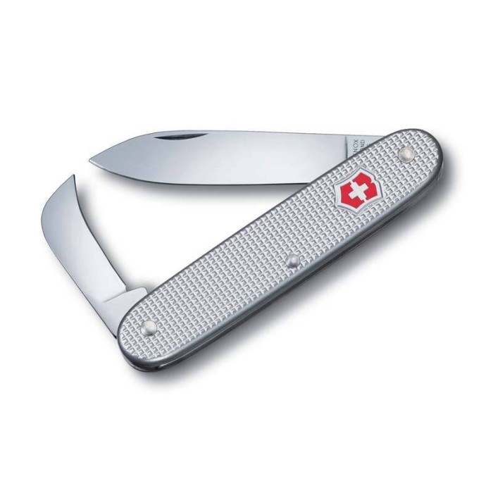 Нож Victorinox Pioneer, 93 мм, 2 функции, серебристый