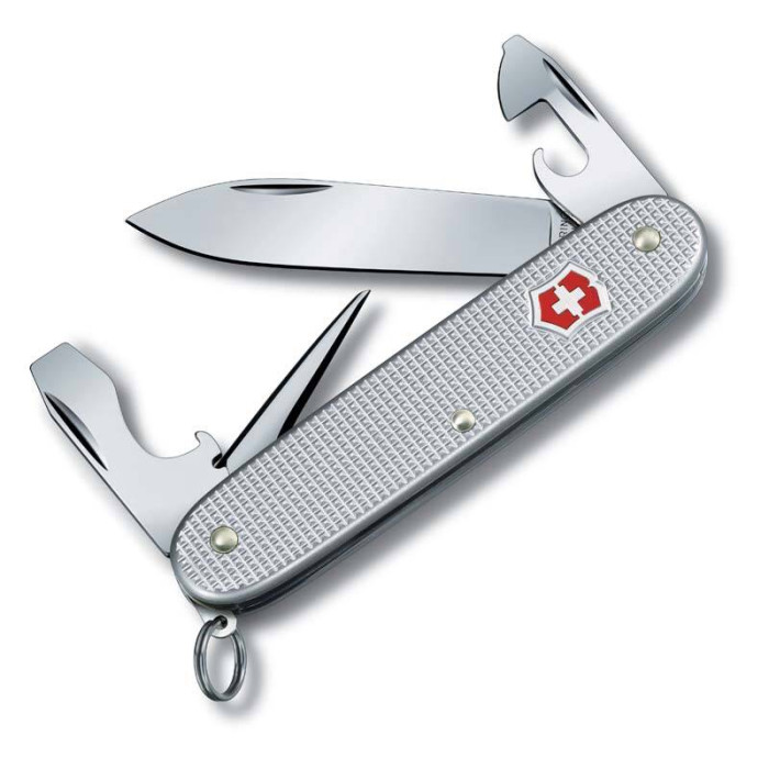 Нож Victorinox Pioneer, 93 мм, 8 функций, серебристый