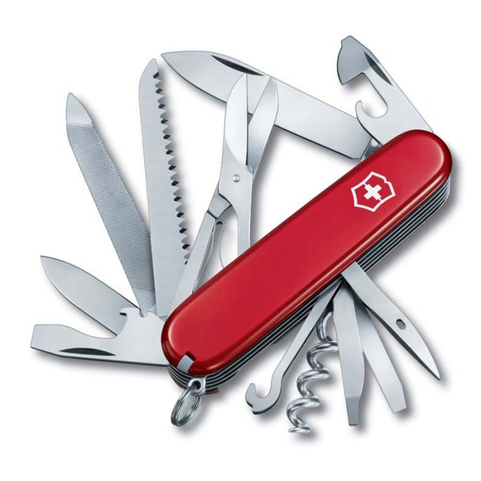 Нож Victorinox Ranger, 91 мм, 21 функция, красный