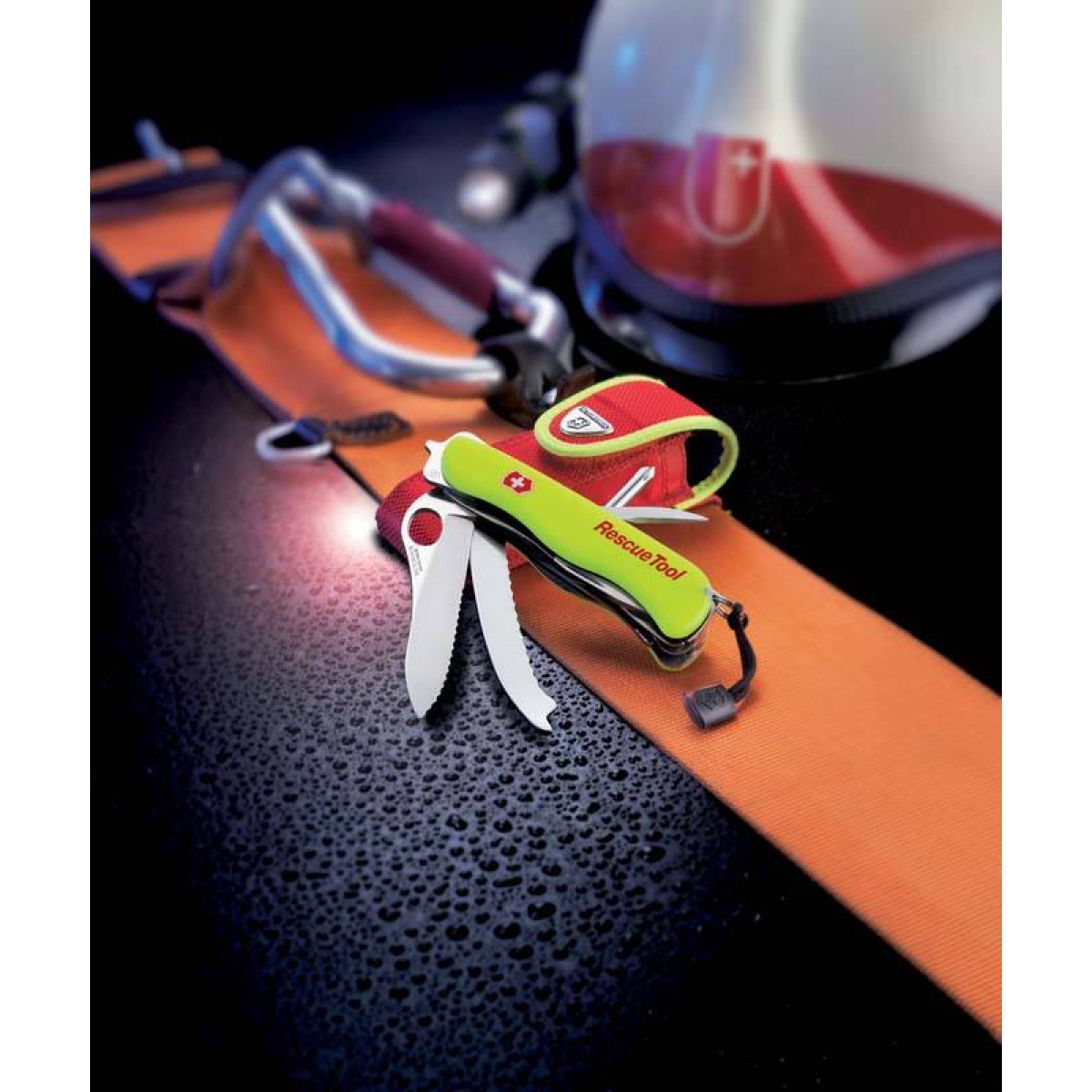 Нож Victorinox Rescue Tool One Hand, 111 мм, 14 функций, желтый 3
