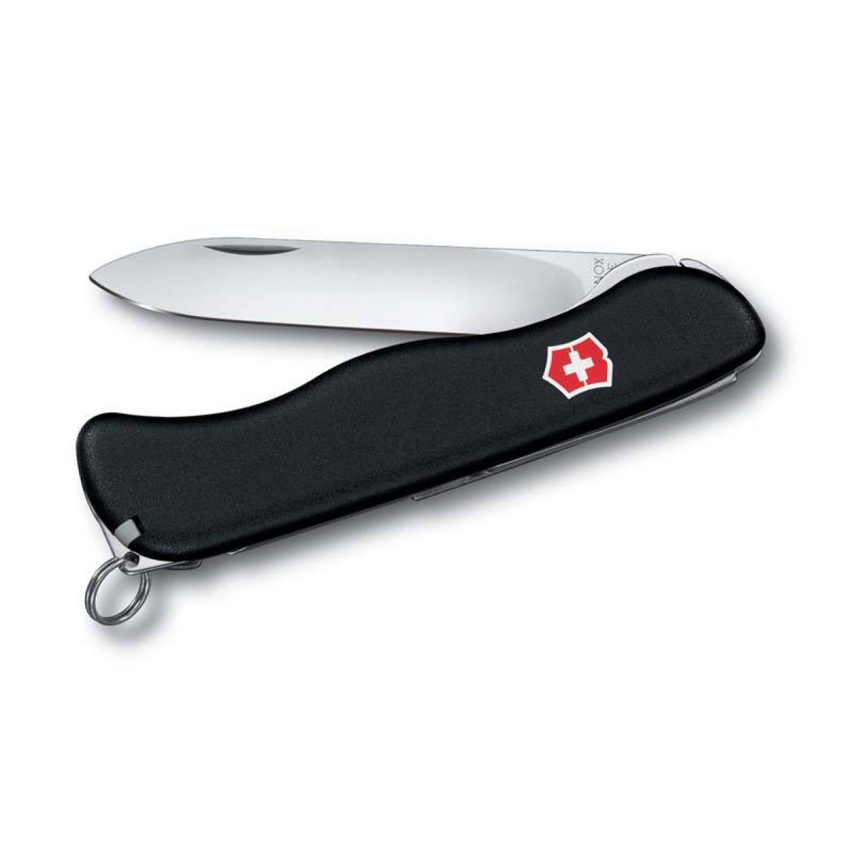 Нож Victorinox Sentinel, 111 мм, 4 функции, с фиксатором лезвия, черный 4