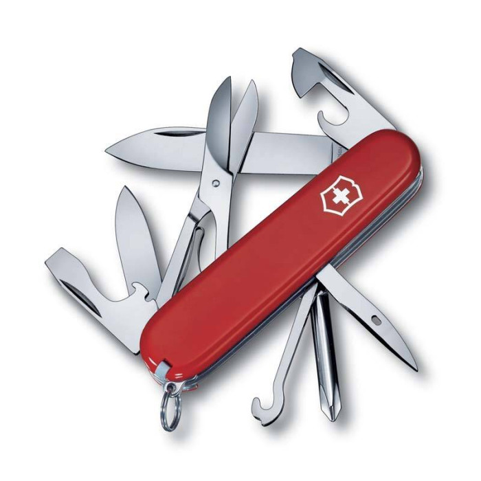 Нож Victorinox Super Tinker, 91 мм, 14 функций, красный