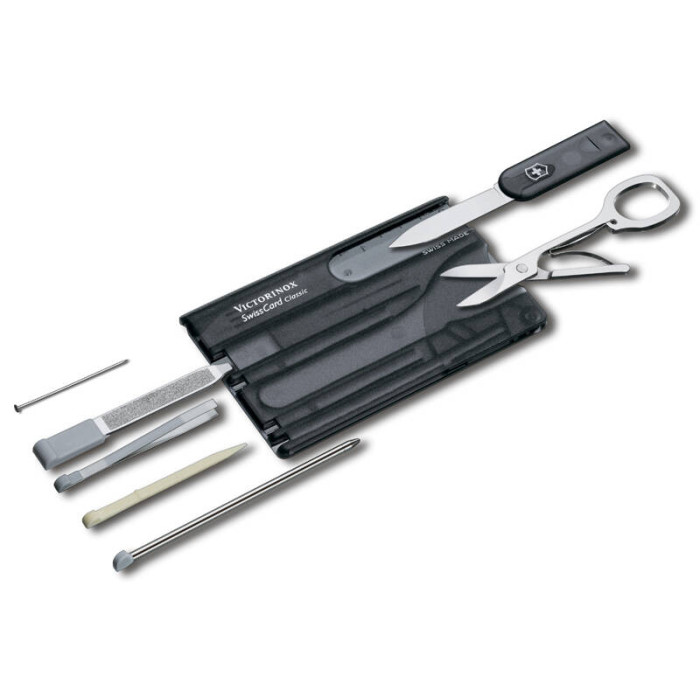 Швейцарская карточка Victorinox SwissCard, черная