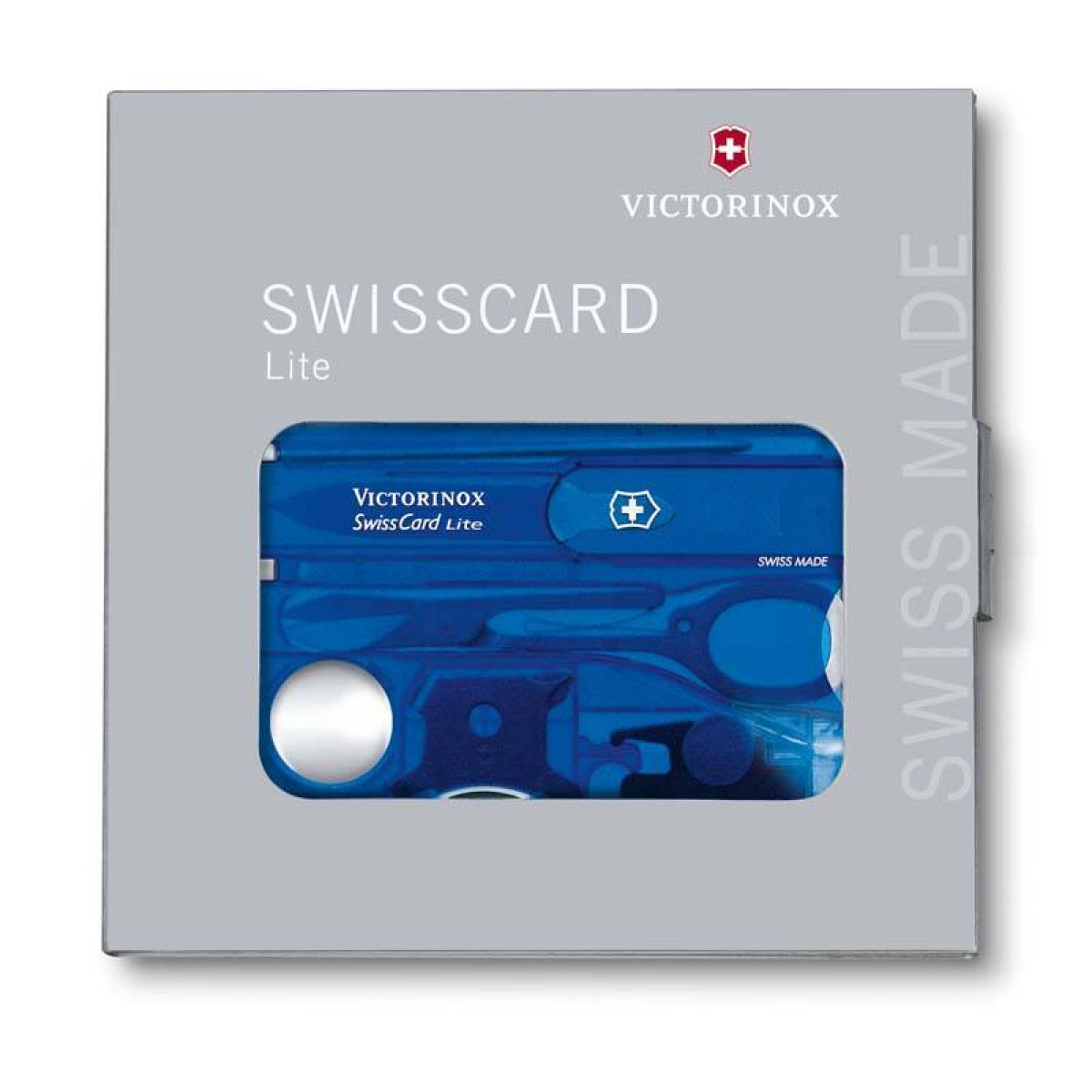 Швейцарская карточка Victorinox SwissCard Lite, синяя 2