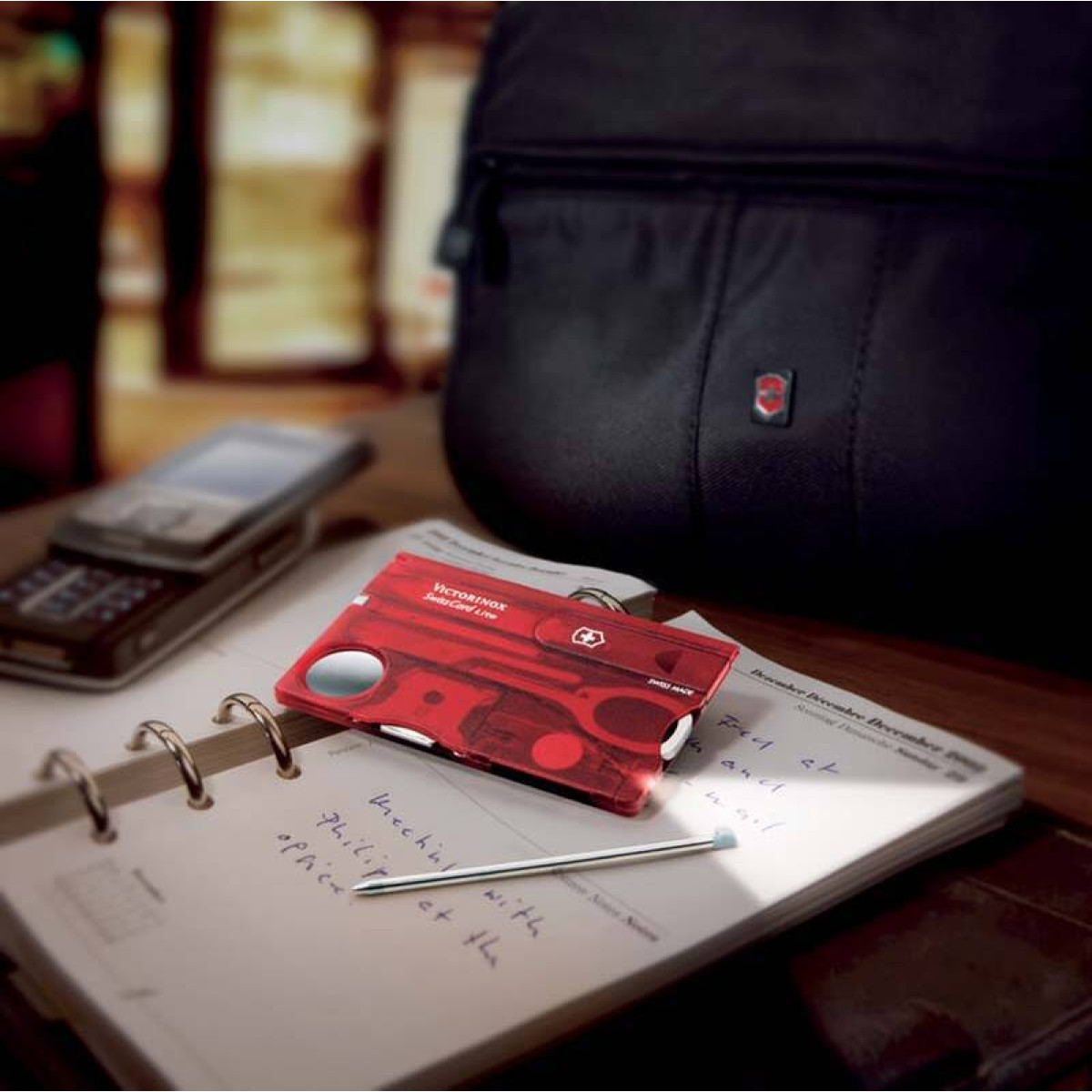 Швейцарская карточка Victorinox SwissCard Lite, красная 4