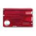 Швейцарская карточка Victorinox SwissCard Nailcare, красная 0.7240.T