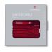 Швейцарская карточка Victorinox SwissCard, красная 0.7100.T