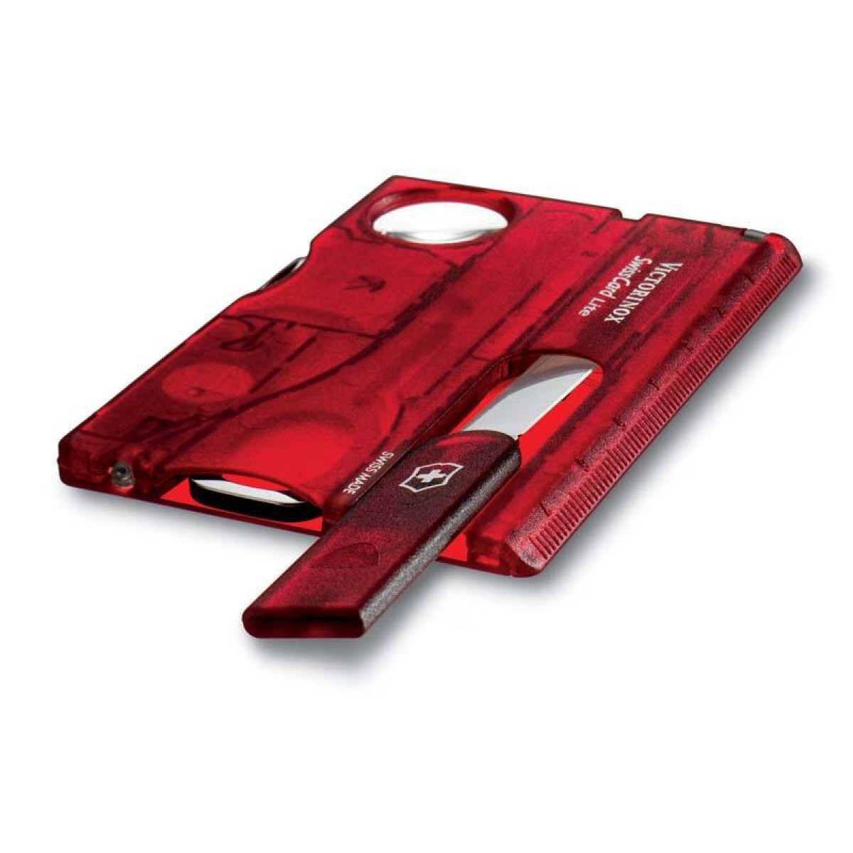 Швейцарская карточка Victorinox SwissCard, красная 5