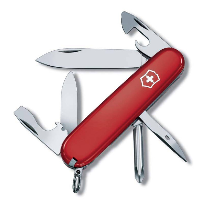 Нож Victorinox Tinker, 91 мм, 12 функций, красный