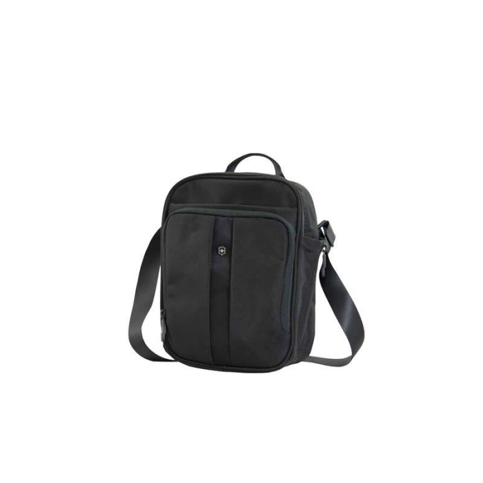 Сумка наплечная Victorinox Travel Companion вертикальная, черная, 21x10x27 см, 6 л