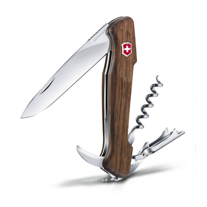 Нож Victorinox Wine Master, 130 мм, 6 функций, ореховое дерево