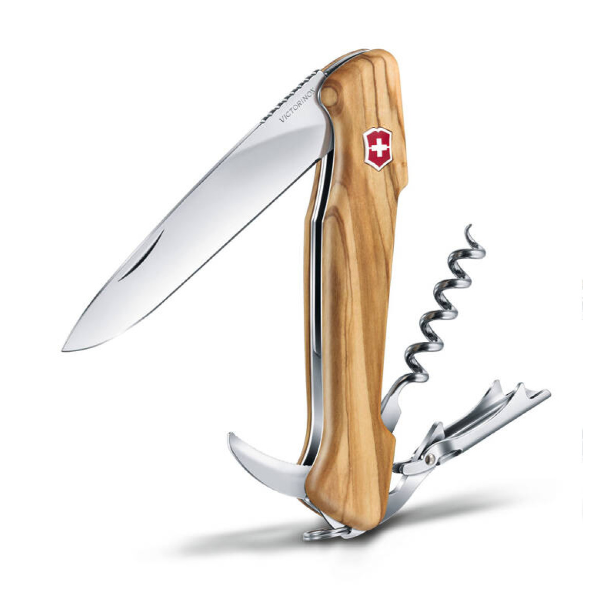Нож Victorinox Wine Master, 130 мм, 6 функций, оливковое дерево 4