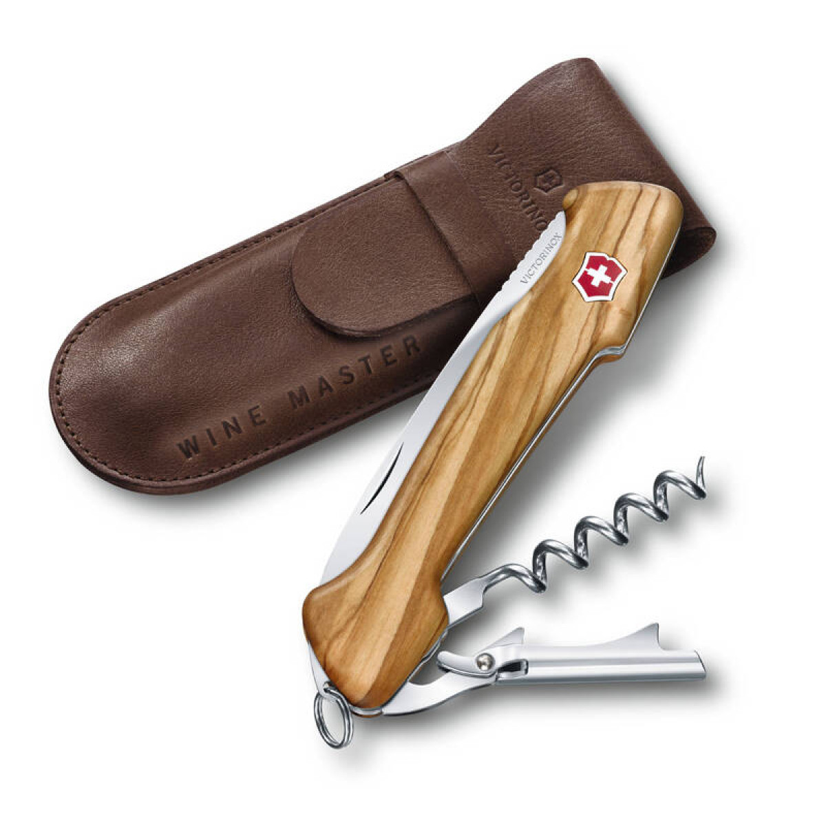 Нож Victorinox Wine Master, 130 мм, 6 функций, оливковое дерево 2