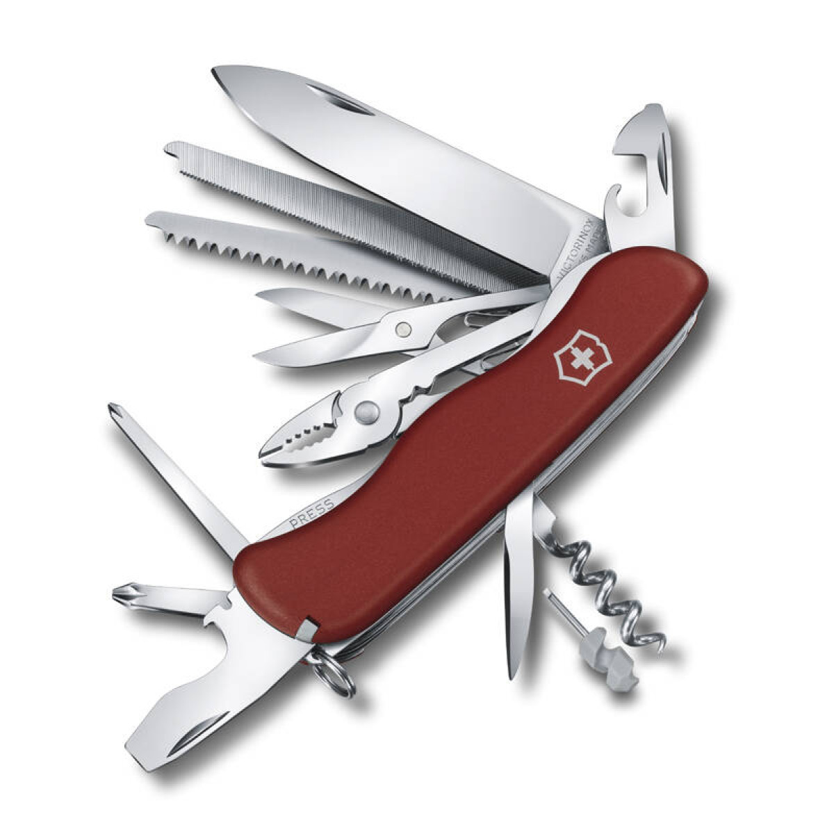 Нож Victorinox WorkChamp 111 мм, 21 функция, красный 1