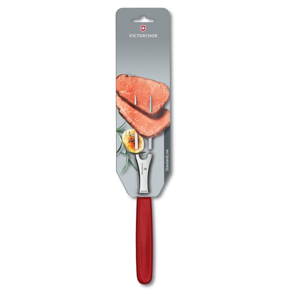 Вилка разделочная VICTORINOX 15 красная 2