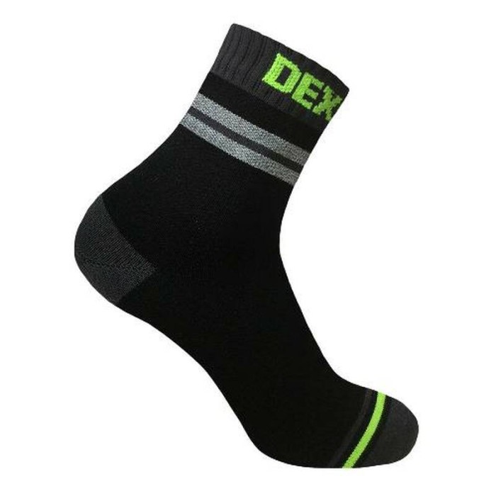 Водонепроницаемые носки DexShell Pro visibility Cycling XL (47-49) Серая полоска
