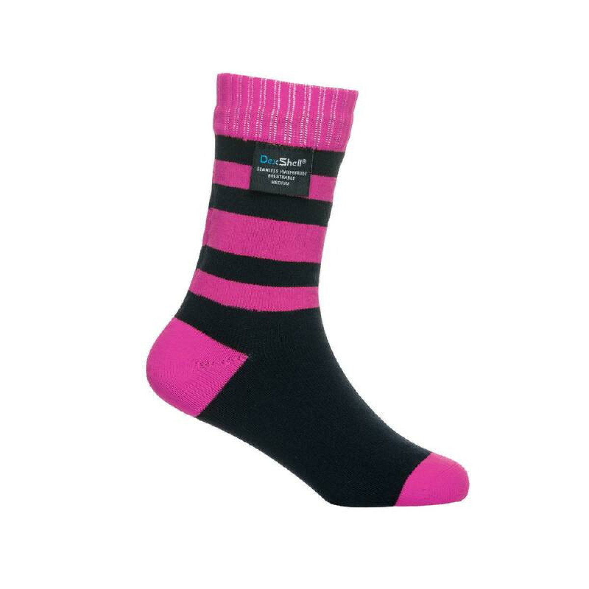 Водонепроницаемые носки детские DexShell Waterproof Children Socks L (20-22 см) розовые 1