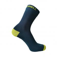 Водонепроницаемые носки DexShell Ultra Thin Crew S (36-38), синий/желтый