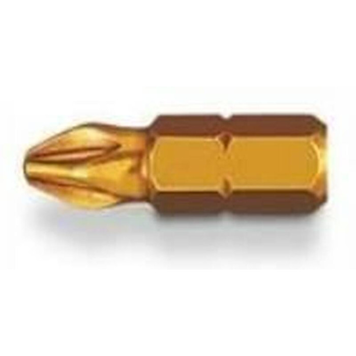 Вставка для шуруповерта WITTE TIN PZ-2 1/4 25мм GP-10 427346-dr