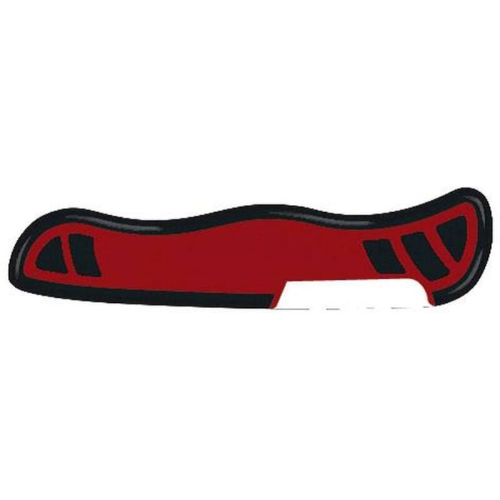 Задняя накладка для ножей VICTORINOX 111 мм красно чёрная