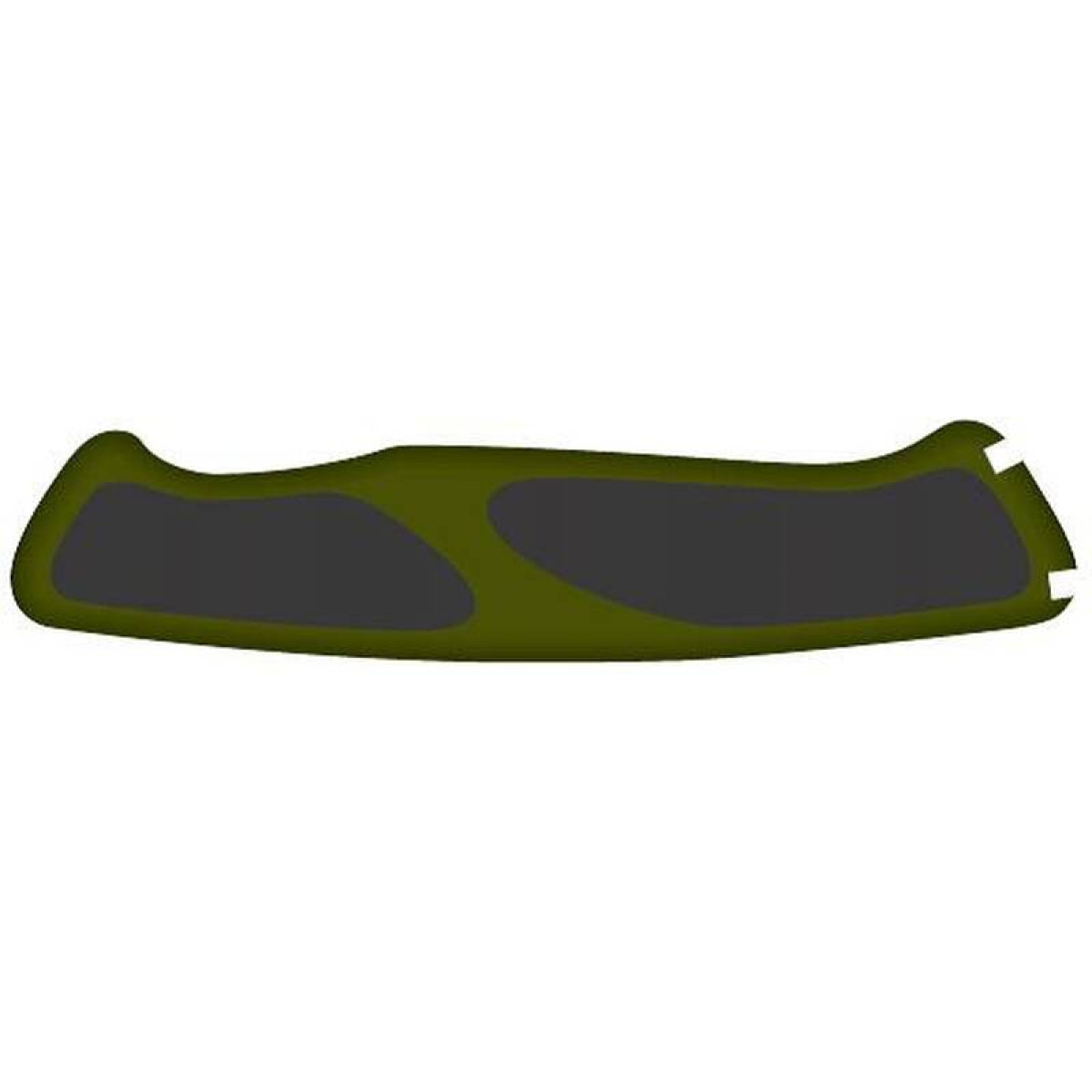 Задняя накладка для ножей VICTORINOX 130 мм, нейлоновая, зелёно-чёрная 1