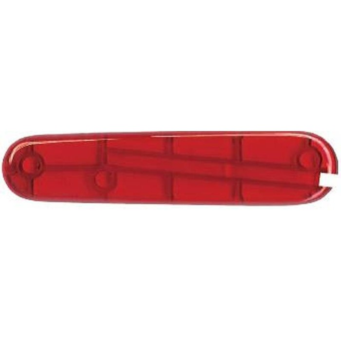 Задняя накладка для ножей VICTORINOX 84 мм, пластиковая, полупрозрачная красная