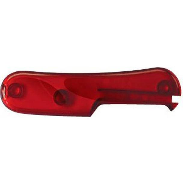 Задняя накладка для ножей VICTORINOX 85 мм, пластиковая, полупрозрачная красная C.2700.ET4