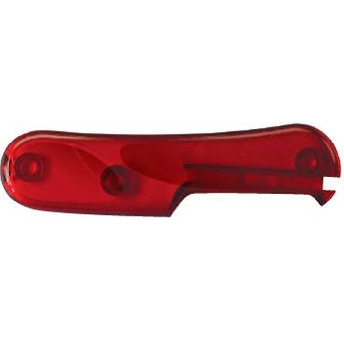 Задняя накладка для ножей VICTORINOX 85 мм, пластиковая, полупрозрачная красная