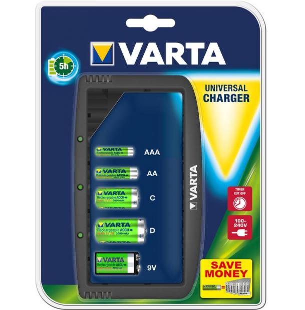 Зарядное устройство VARTA Universal Charger 57668