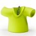 Заварочная ёмкость для чая Qualy Tea Shirt зеленая QL10099-GN