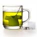 Заварочная ёмкость для чая Qualy Tea Shirt зеленая QL10099-GN