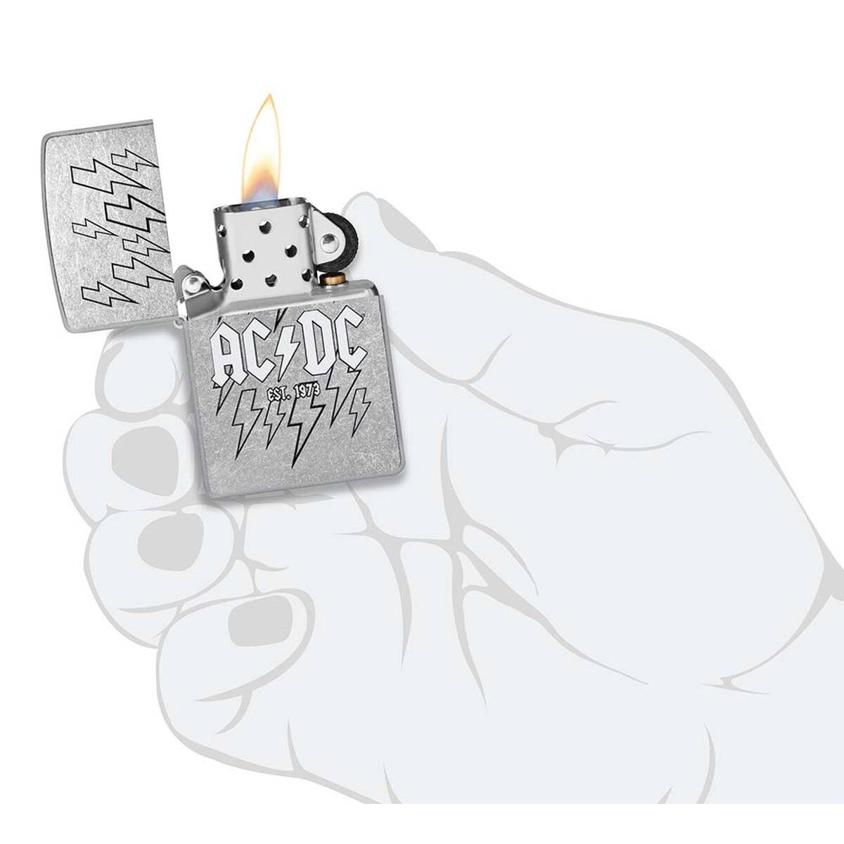 Зажигалка AC/DC ZIPPO 48641 3