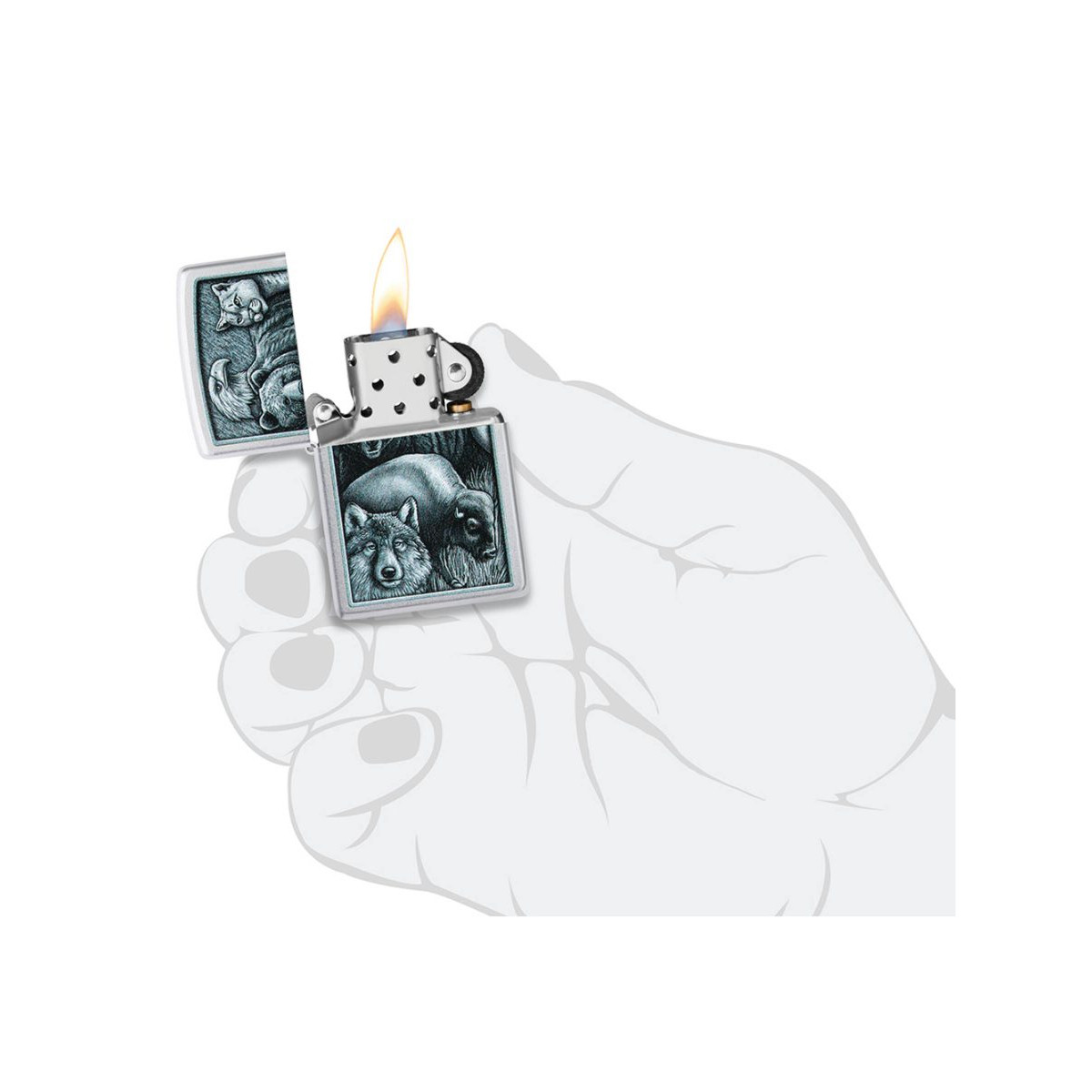 Зажигалка Animal Kingdom ZIPPO 46237 6