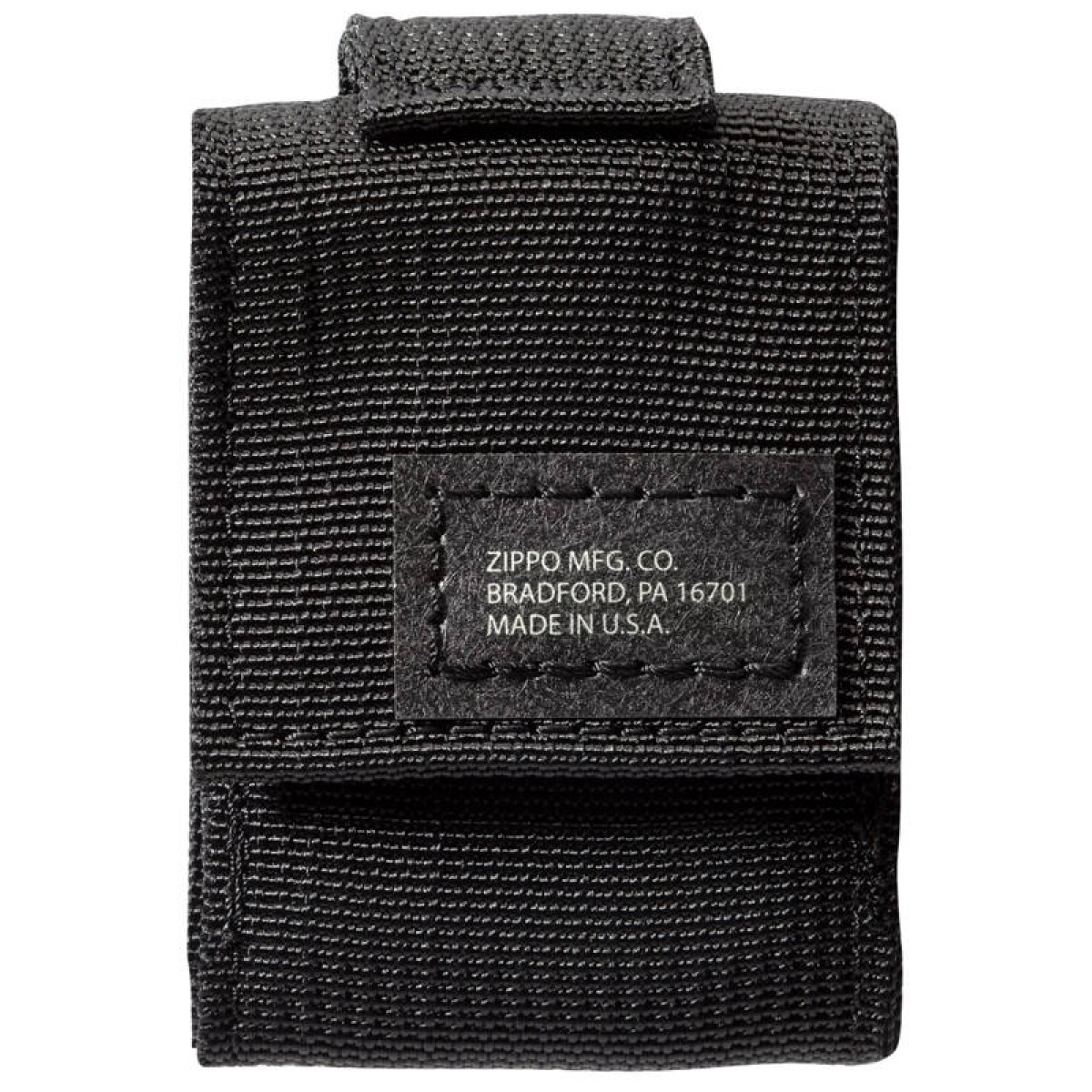 Зажигалка Black Crackle в подарочной упаковке + черный нейлоновый чехол 49402 3