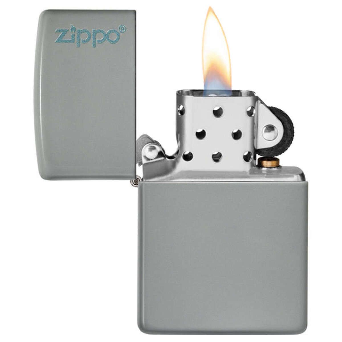 Зажигалка Classic Flat Grey Zippo 49452ZL 6