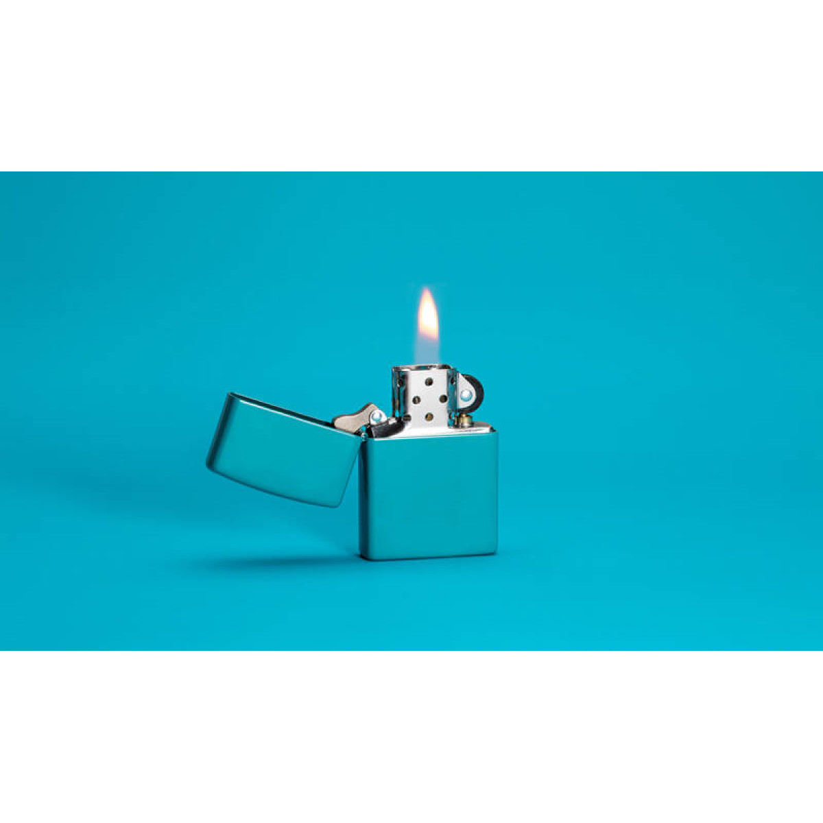 Зажигалка Classic Flat Turquoise Zippo 49454 8