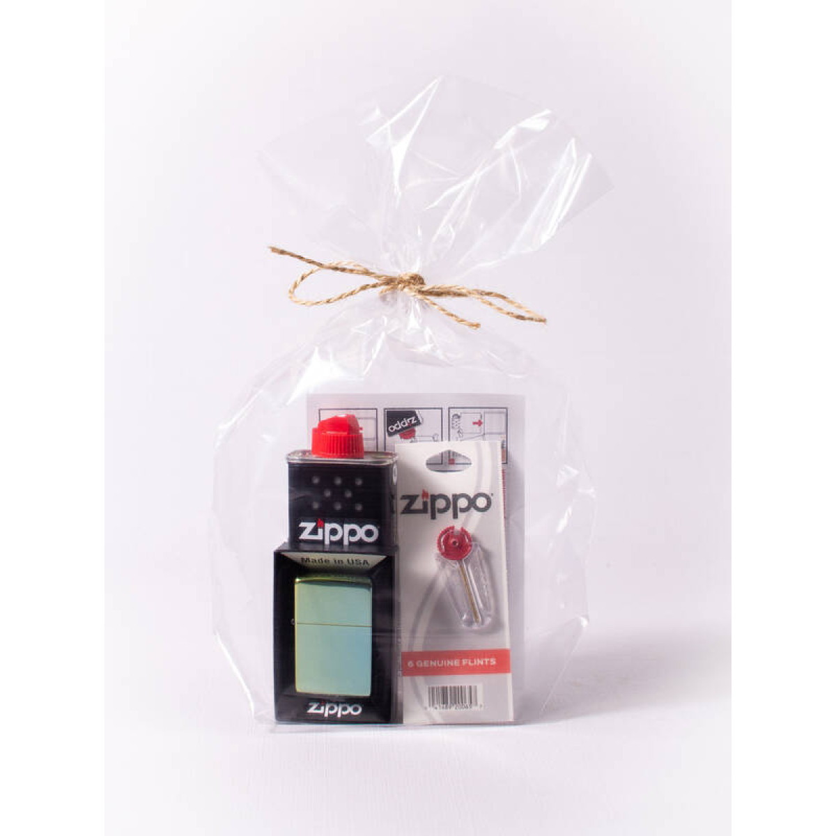 Набор из зажигалки Zippo 49191 c топливом 125 мл и кремнями 1