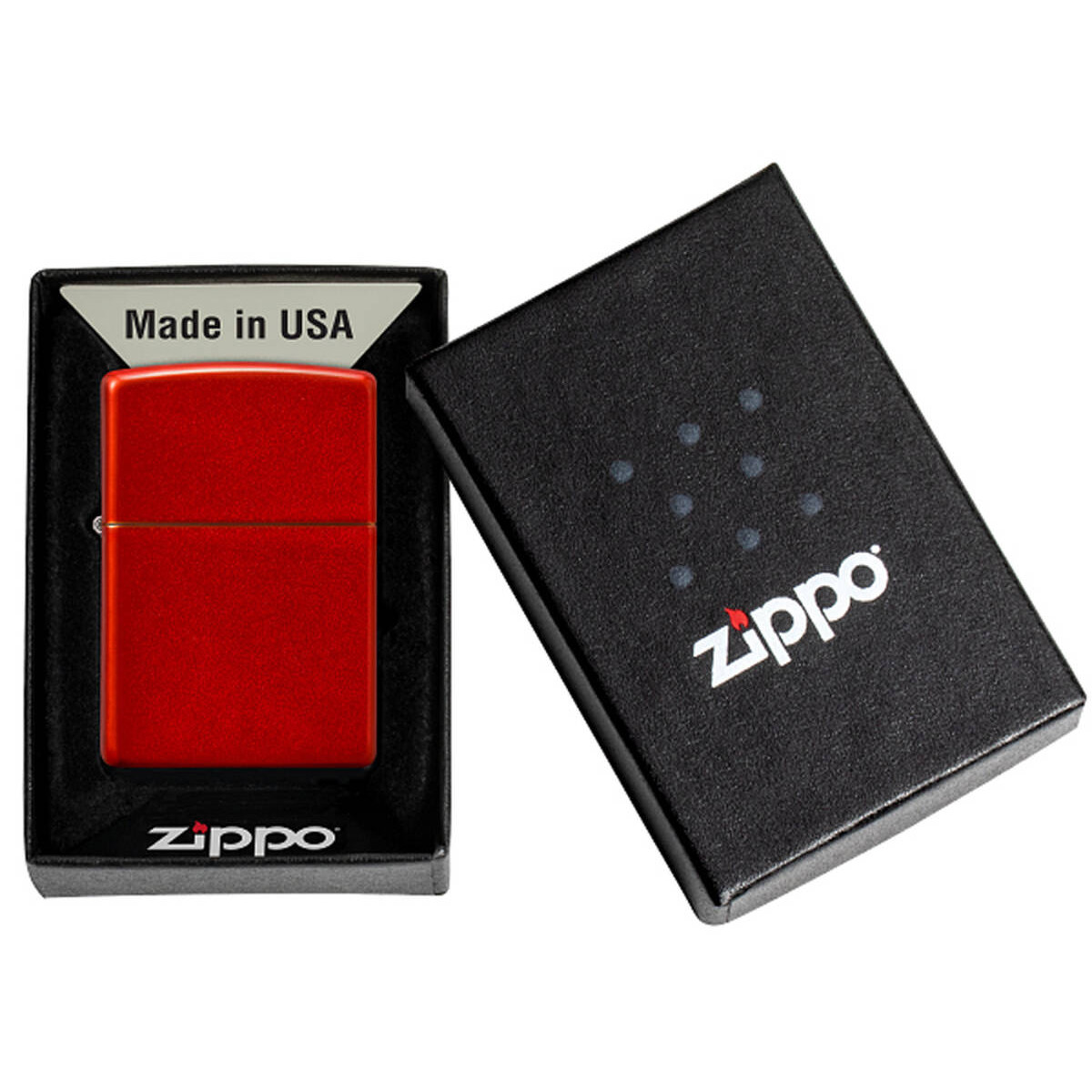 Зажигалка Classic Metallic Red ZIPPO 49475 8