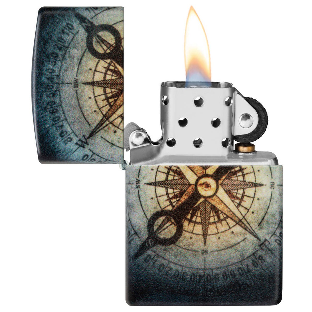 Зажигалка Compass Ghost ZIPPO 48562 7