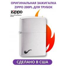 Зажигалка для трубок ZIPPO Pipe e Brushed Chrome 