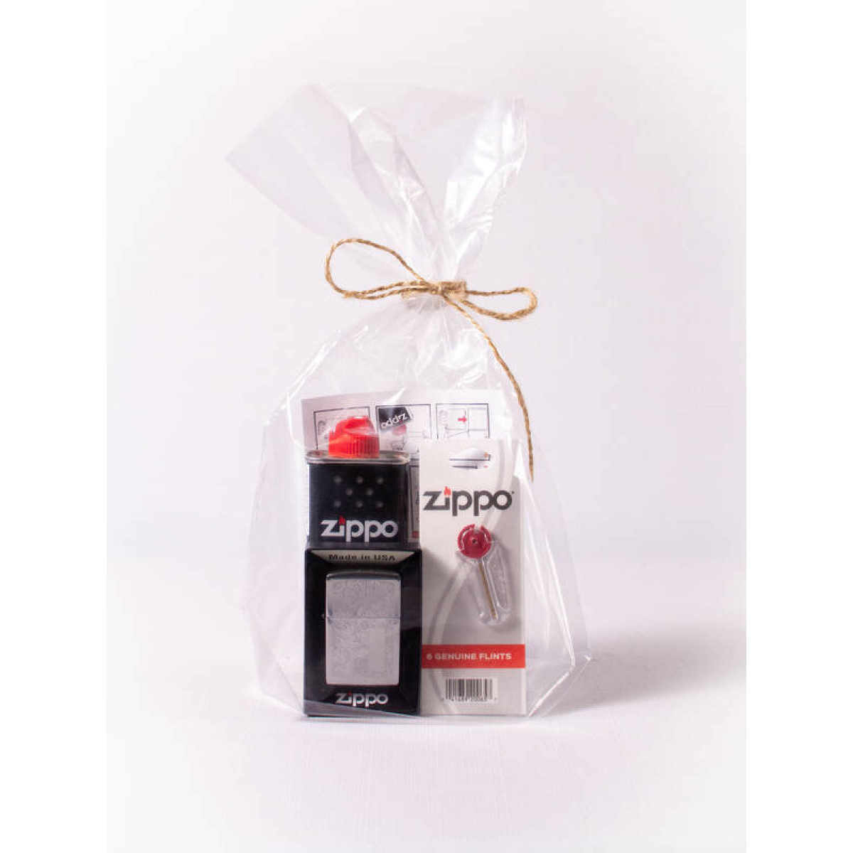 Набор из зажигалки Zippo 352 c топливом 125 мл и кремнями 1