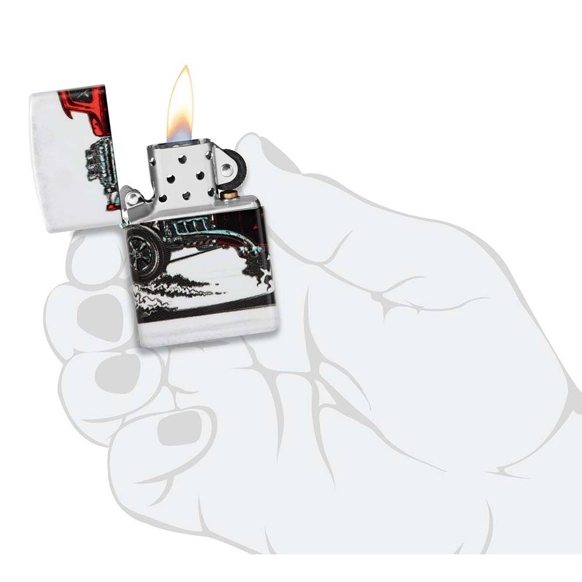 Зажигалка Hot Rod Design ZIPPO 48660 3