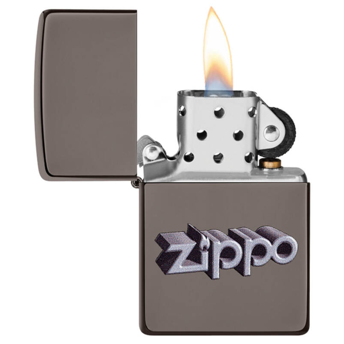 Зажигалка Lion Design Black Ice Zippo 49417 5