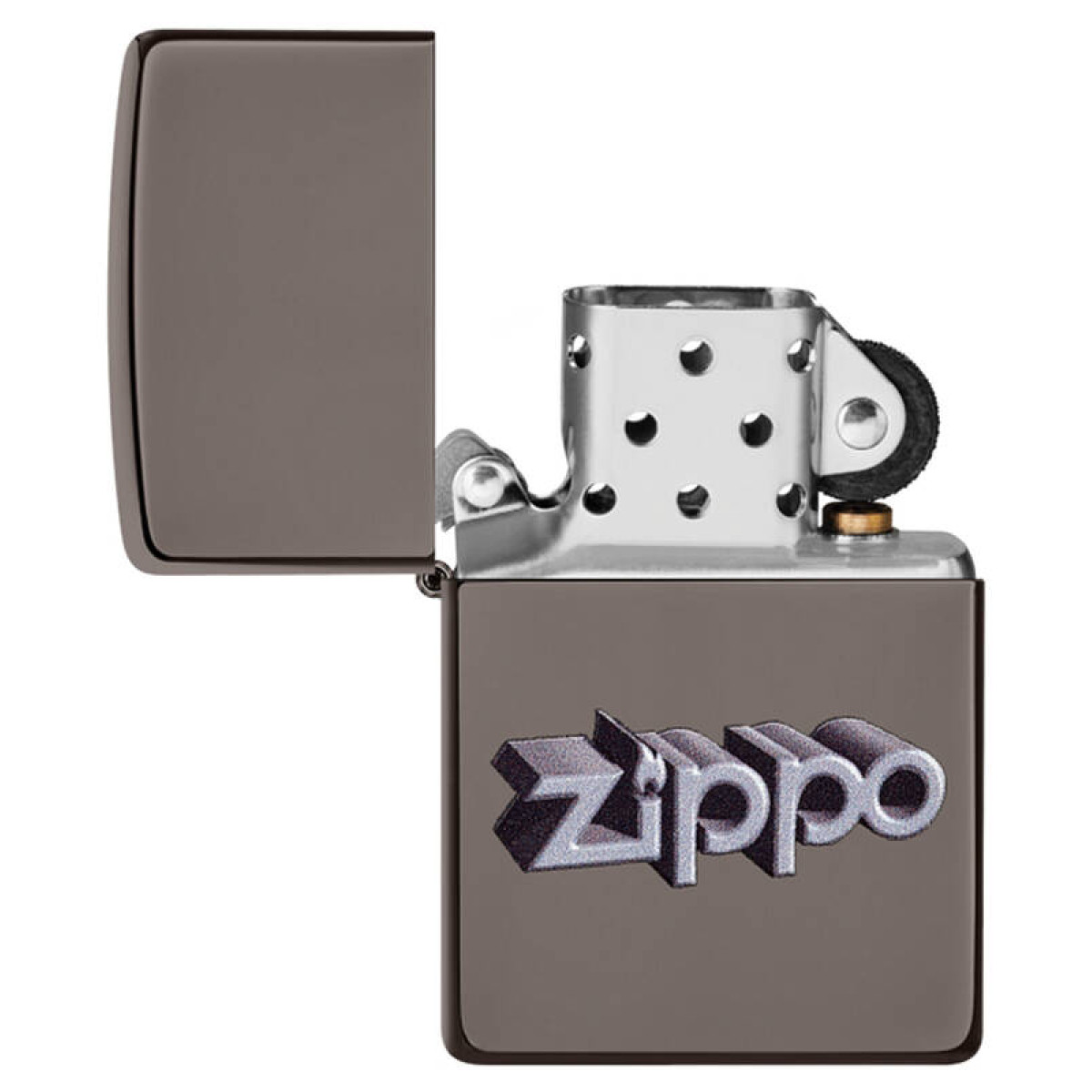 Зажигалка Lion Design Black Ice Zippo 49417 3
