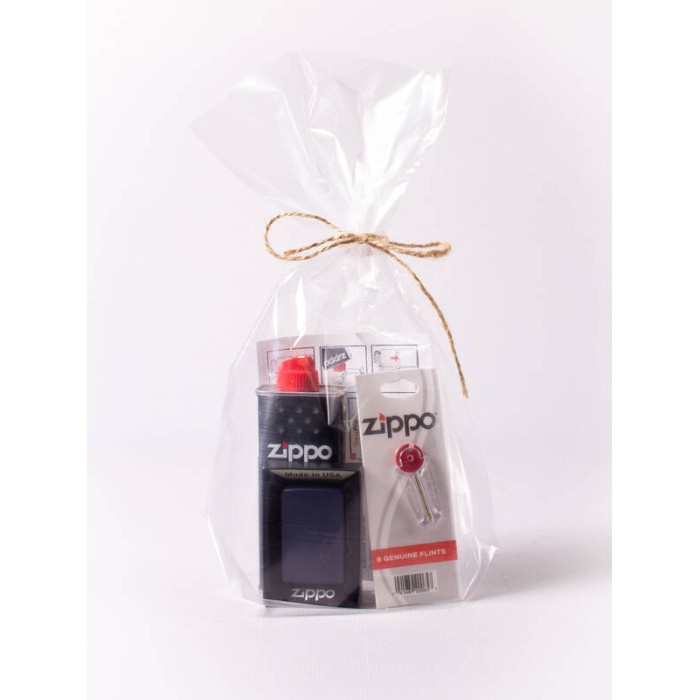 Набор из зажигалки Zippo 239 c топливом 125 мл и кремнями