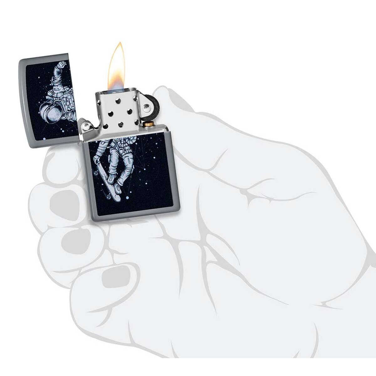 Зажигалка Skateboarding Astronaut ZIPPO 48644 2
